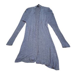 Eileen Fisher Open Linen Mix Knit Cardigan Jacket